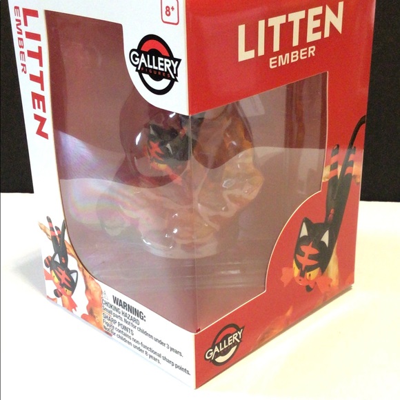 COPY - NIB 2017 Litten Ember Gallery figures Pokémon - Picture 2 of 6
